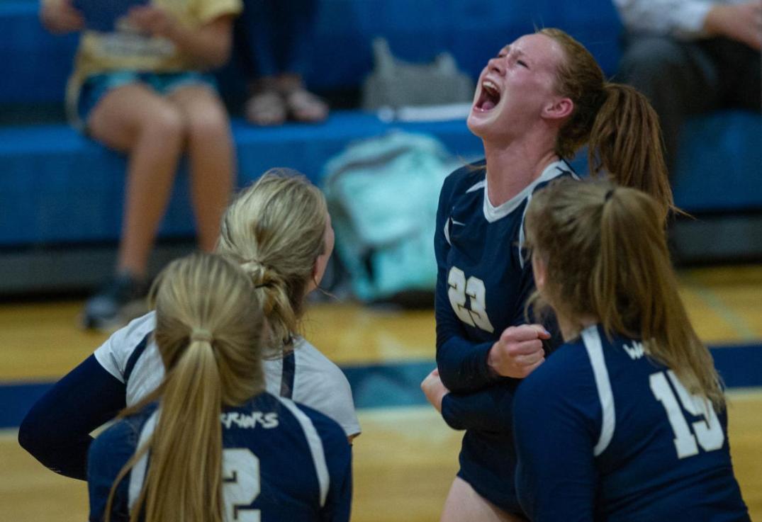 Marriah Buss Cheering after a kill