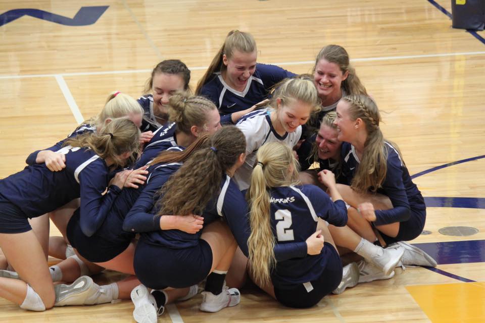 Team Celebrates after a Win